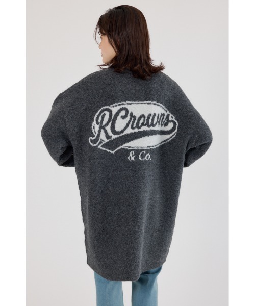 RODEO CROWNS WIDE BOWL(ロデオクラウンズワイドボウル)の「ロゴブークレニットワンピース(ワンピース・レディース・マジェンタ/チャコールグレー/ベージュ/アイボリー・FREE)」の15枚目の写真