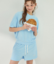 Between A and B（ビトウィーンエイアンドビー）の「テリー バンディング ショーツ [ブルー]（その他パンツ）」
