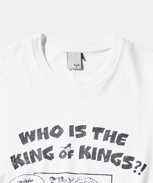 Diamond Layla(ダイアモンドレイラ)の「KKAHO King of Kings Short Sleeve T-shirt T95 White(Tシャツ/カットソー・レディース・その他・SMALL/MEDIUM/LARGE/X-LARGE)」の3枚目の写真