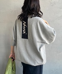 NANGA（ナンガ）の「【WEB先行予約】[NANGA ナンガ] 別注 ルーズフィット メッシュ切替え ドローコードTシャツ（Tシャツ/カットソー）」