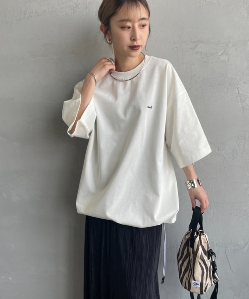 NANGA（ナンガ）の「【WEB先行予約】[NANGA/ナンガ] 別注 ルーズフィット メッシュ切替え ドローコードTシャツ（Tシャツ/カットソー・レディース・ホワイト/グレー/ブラック・L/M/S/XL）」の16枚目の写真