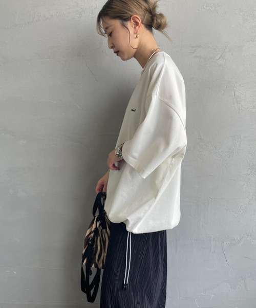 NANGA（ナンガ）の「【WEB先行予約】[NANGA/ナンガ] 別注 ルーズフィット メッシュ切替え ドローコードTシャツ（Tシャツ/カットソー・レディース・ホワイト/グレー/ブラック・L/M/S/XL）」の17枚目の写真