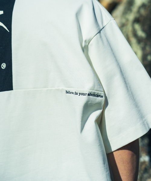 NANGA（ナンガ）の「【WEB先行予約】[NANGA/ナンガ] 別注 ルーズフィット メッシュ切替え ドローコードTシャツ（Tシャツ/カットソー・レディース・ホワイト/グレー/ブラック・L/M/S/XL）」の18枚目の写真