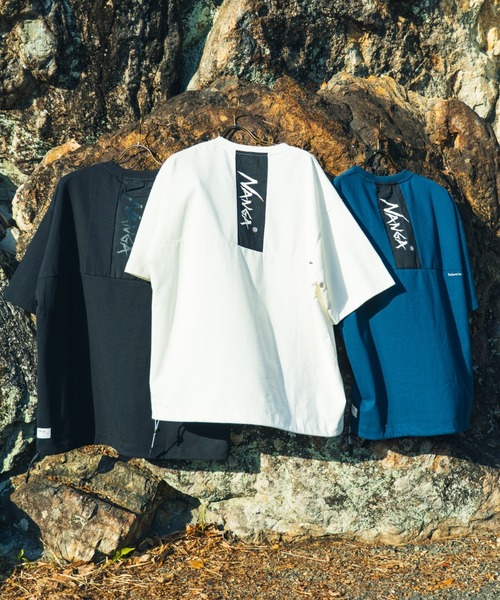 NANGA（ナンガ）の「【WEB先行予約】[NANGA/ナンガ] 別注 ルーズフィット メッシュ切替え ドローコードTシャツ（Tシャツ/カットソー・レディース・ホワイト/グレー/ブラック・L/M/S/XL）」の20枚目の写真