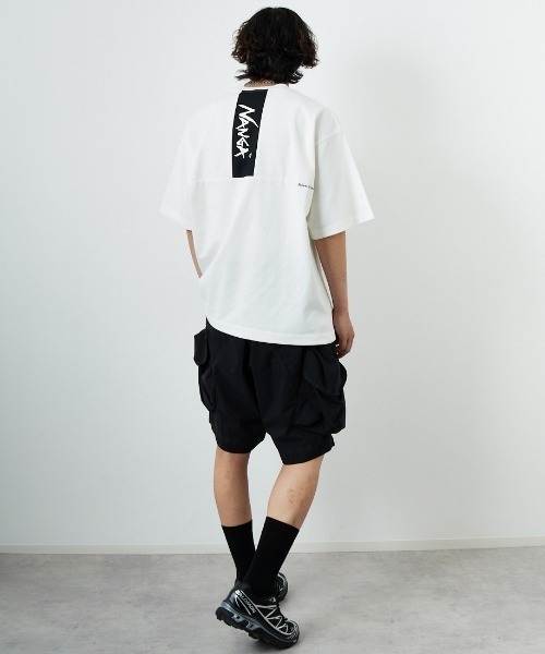 NANGA（ナンガ）の「【WEB先行予約】[NANGA/ナンガ] 別注 ルーズフィット メッシュ切替え ドローコードTシャツ（Tシャツ/カットソー・レディース・ホワイト/グレー/ブラック・L/M/S/XL）」の22枚目の写真