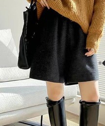 ウールライクハーフパンツ