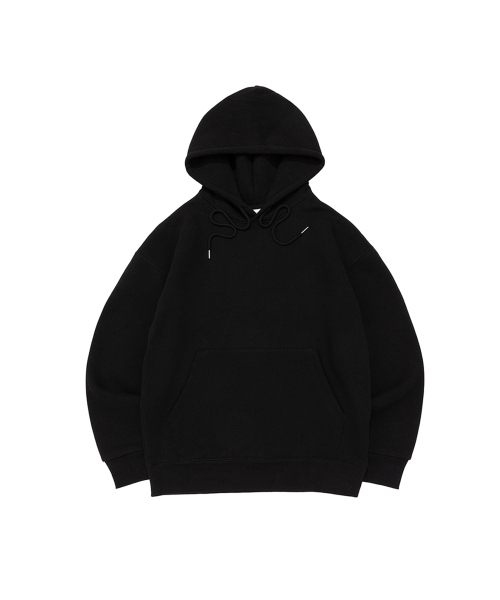BECANVAS(ビキャンバス)の「BECANVAS FLEECE OVERFIT HOOD (BLACK)(パーカー・レディース・ブラック・LARGE/SMALL/MEDIUM/X-LARGE)」の1枚目の写真
