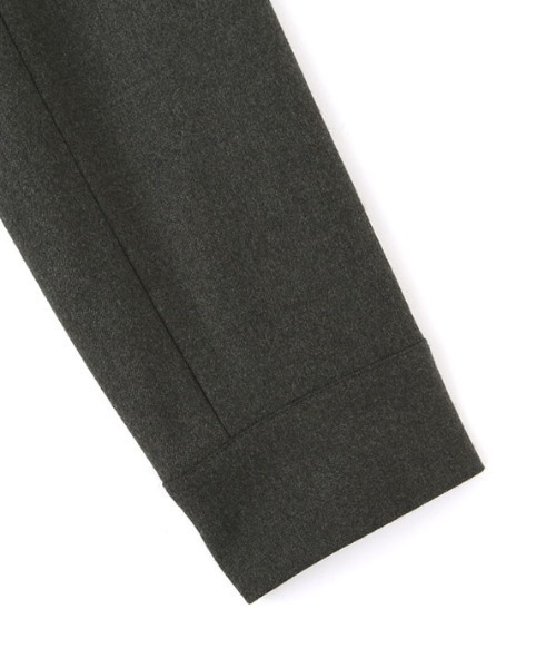 ETRE TOKYO（エトレトウキョウ）の「ウーステッドドレープネックワンピース（ワンピース・レディース・ブラック/チャコール・S/M）」の18枚目の写真