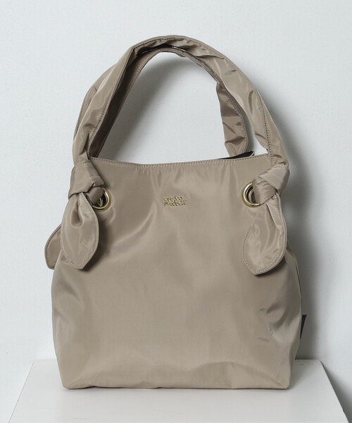 OUTDOOR PRODUCTS(アウトドアプロダクツ)の「OUTDOOR PRODUCTS × Firsthand/アウトドアプロダクツ 別注 ムスビリボン トートバッグ(トートバッグ・レディース・ベージュ/ブラック/ブラウン・ONE SIZE)」の10枚目の写真