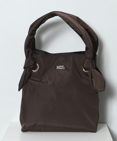 OUTDOOR PRODUCTS(アウトドアプロダクツ)の「OUTDOOR PRODUCTS × Firsthand/アウトドアプロダクツ 別注 ムスビリボン トートバッグ(トートバッグ・レディース・ベージュ/ブラック/ブラウン・ONE SIZE)」の11枚目の写真