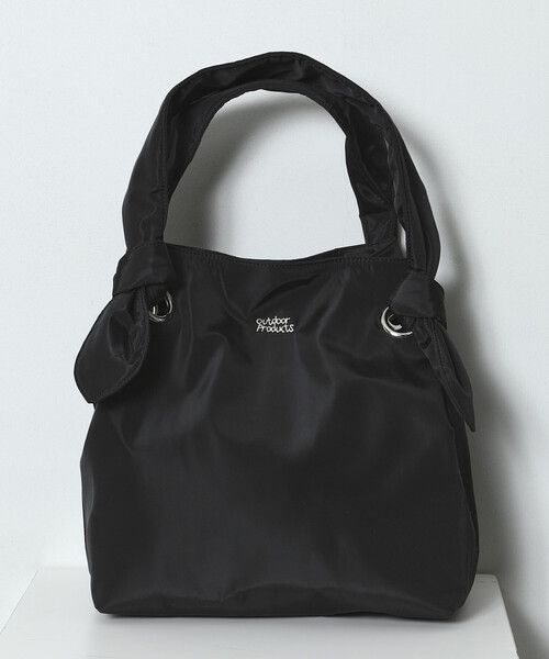 OUTDOOR PRODUCTS(アウトドアプロダクツ)の「OUTDOOR PRODUCTS × Firsthand/アウトドアプロダクツ 別注 ムスビリボン トートバッグ(トートバッグ・レディース・ベージュ/ブラック/ブラウン・ONE SIZE)」の12枚目の写真