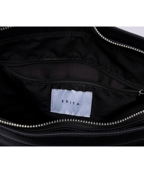 EDITA.（エディータ）の「Urban 3D pocket waist bag ウエストバッグ / 3WAY（ボディバッグ/ウエストポーチ・レディース・ブラック・FREE）」の22枚目の写真