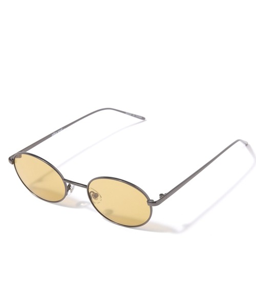 niko and...（ニコアンド）の「オリジナルメタルラウンドサングラス（メガネ・レディース・ブルー/ブラウン・FREE）」の2枚目の写真