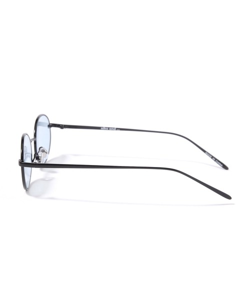 niko and...（ニコアンド）の「オリジナルメタルラウンドサングラス（メガネ・レディース・ブルー/ブラウン・FREE）」の3枚目の写真