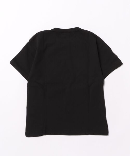 ZERO standerd(ゼロスタンダード)の「ゼロスタンダード TRACKTシャツ(Tシャツ/カットソー・キッズ・アイボリー/サックスブルー/ブラック・100cm/110cm/120cm/130cm/140cm/150cm/160cm)」の4枚目の写真