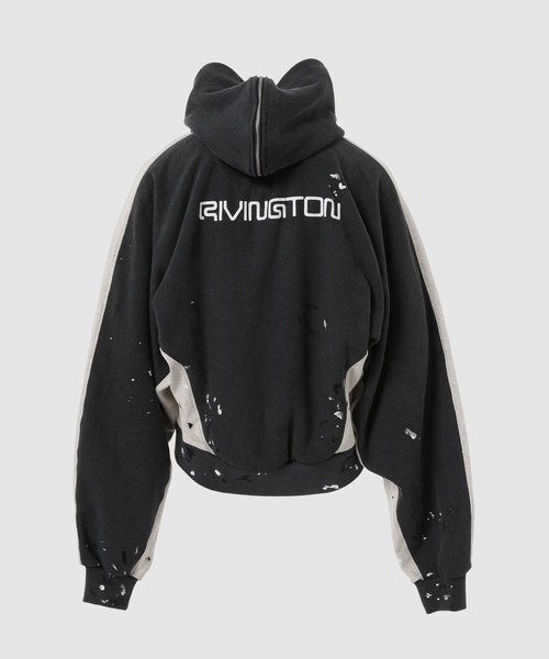 RRR-123（リヴィントンロイレビス）の「PARACLETE IN FLUX ROSE ZIP（パーカー・メンズ・ブラック系その他・XL/L/M）」の2枚目の写真