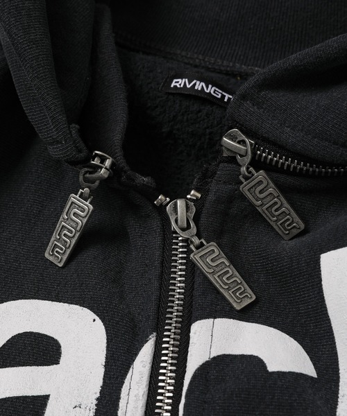 RRR-123（リヴィントンロイレビス）の「PARACLETE IN FLUX ROSE ZIP（パーカー・メンズ・ブラック系その他・XL/L/M）」の4枚目の写真