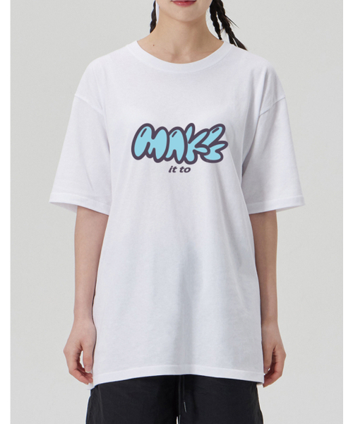 MAKEITTO（メイキット）の「[MAKE] CREW NECK TEE_WHITE（Tシャツ/カットソー・メンズ・その他・MEDIUM/LARGE/X-LARGE/XX-LARGE）」の6枚目の写真