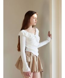 MOIFAIRE（モイフェア）の「BALLOON POCKET MINI SKIRT PANTS / BEIGE（スカート）」