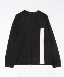 /MMMM/フロントスリットロングスリーブTEE