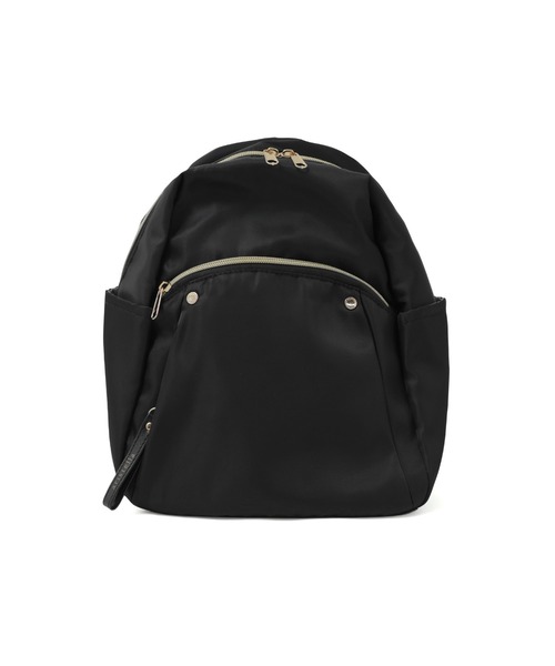 Fashion Letter(ファッションレター)の「8ポケット ミニリュック(バックパック/リュック・レディース・チャコールグレー/ブルーグリーン/グレイッシュベージュ/ブラック・FREE)」の22枚目の写真