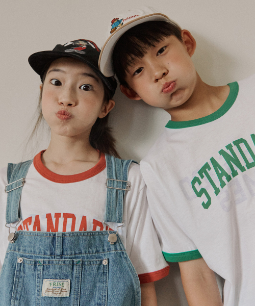 FRISE(フリゼ)の「カラーリティ_グリーン_キッズ(Tシャツ/カットソー・レディース・その他・110/120/130)」の3枚目の写真