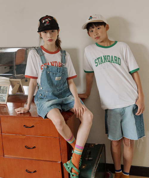FRISE(フリゼ)の「カラーリティ_グリーン_キッズ(Tシャツ/カットソー・レディース・その他・110/120/130)」の4枚目の写真