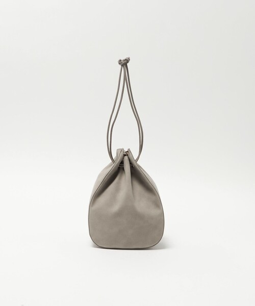 BEAUTY&YOUTH UNITED ARROWS（ビューティーアンドユースユナイテッドアローズ）の「マット ショルダー ポーチ（ハンドバッグ・メンズ・ベージュ/ダークグレー・FREE）」の3枚目の写真