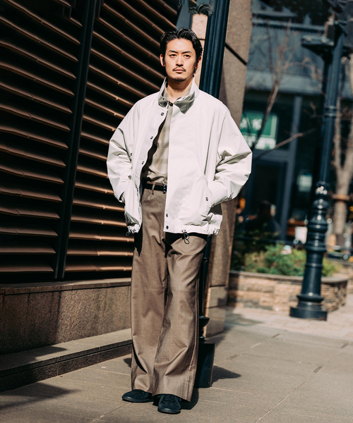 Mackintosh(マッキントッシュ)の「MACKINTOSH(マッキントッシュ) 別注 WEATHERTEC SKYE ショート(その他アウター・メンズ・ネイビー/ホワイト・40/38/36)」の3枚目の写真