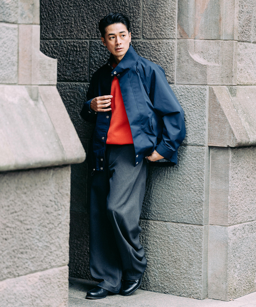 Mackintosh（マッキントッシュ）の「MACKINTOSH(マッキントッシュ) 別注  WEATHERTEC SKYE ショート（その他アウター・メンズ・ネイビー/ホワイト・40/38/36）」の8枚目の写真