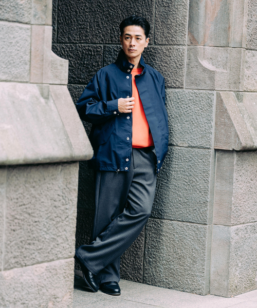 Mackintosh（マッキントッシュ）の「MACKINTOSH(マッキントッシュ) 別注  WEATHERTEC SKYE ショート（その他アウター・メンズ・ネイビー/ホワイト・40/38/36）」の9枚目の写真