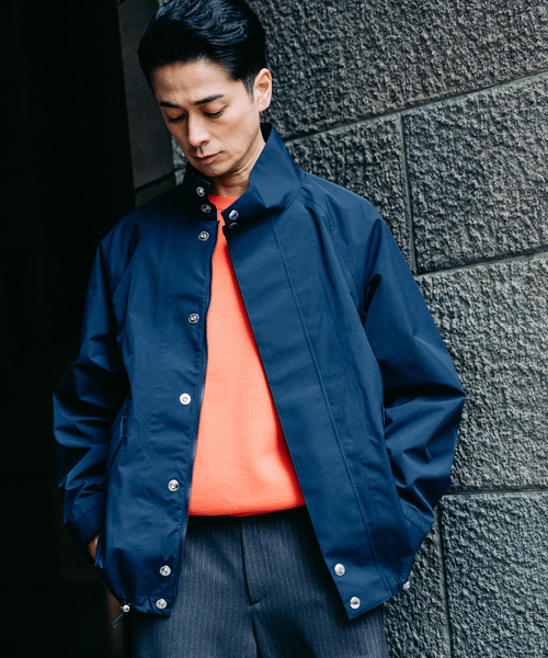 Mackintosh（マッキントッシュ）の「MACKINTOSH(マッキントッシュ) 別注  WEATHERTEC SKYE ショート（その他アウター・メンズ・ネイビー/ホワイト・40/38/36）」の10枚目の写真