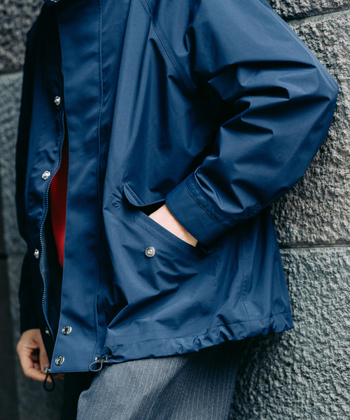 Mackintosh（マッキントッシュ）の「MACKINTOSH(マッキントッシュ) 別注  WEATHERTEC SKYE ショート（その他アウター・メンズ・ネイビー/ホワイト・40/38/36）」の14枚目の写真