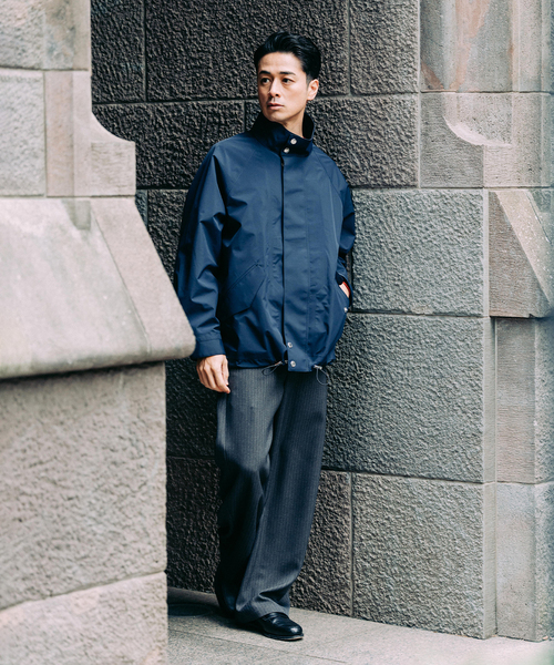 Mackintosh（マッキントッシュ）の「MACKINTOSH(マッキントッシュ) 別注  WEATHERTEC SKYE ショート（その他アウター・メンズ・ネイビー/ホワイト・40/38/36）」の16枚目の写真