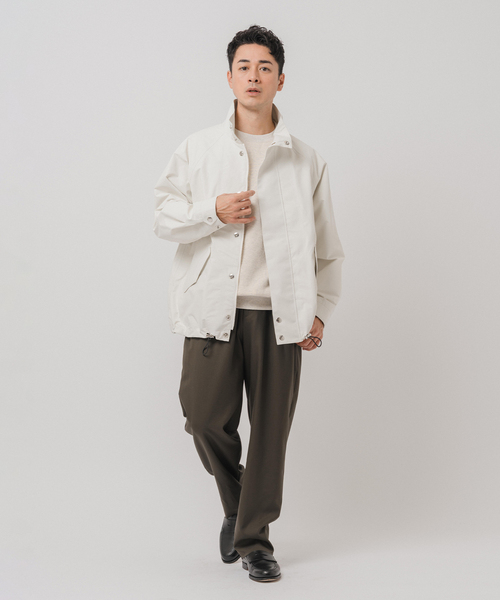 Mackintosh（マッキントッシュ）の「MACKINTOSH(マッキントッシュ) 別注  WEATHERTEC SKYE ショート（その他アウター・メンズ・ネイビー/ホワイト・40/38/36）」の19枚目の写真