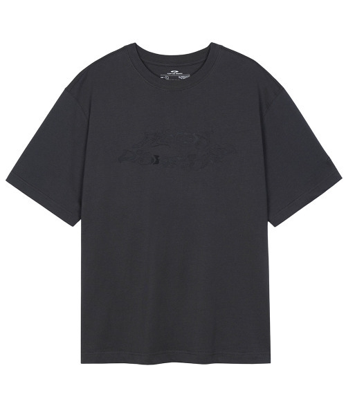 FDR(エフディーアール)の「Caizhu Letter Short Sleeve Charcoal(Tシャツ/カットソー・レディース・その他・LARGE/MEDIUM/SMALL)」の1枚目の写真