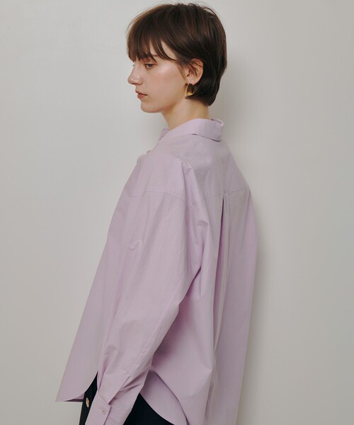 allureville(アルアバイル)の「バレルスリーブシャツ(シャツ/ブラウス・レディース・サックスブルー/ピンク/オフホワイト・2)」の11枚目の写真