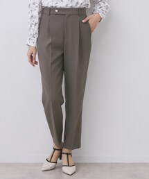 index | ストレッチテーパードパンツ/セットアップ対応【洗濯機OK/防シワ/イージーアイロン】(その他パンツ)