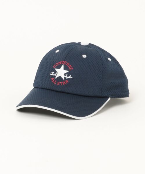 CONVERSE（コンバース）の「CONVERSE/コンバース　CNJ FULL MESH 6P CAP（キャップ・キッズ・ブラック/ネイビー/ホワイト・ONE SIZE）」の3枚目の写真