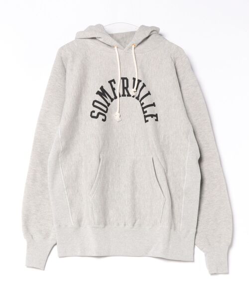 Champion(チャンピオン)の「【Champion】C3-E122 RW HOODED SWEATSHIRT(パーカー・メンズ・ブラック/マルーン/グレー・L/XL)」の2枚目の写真