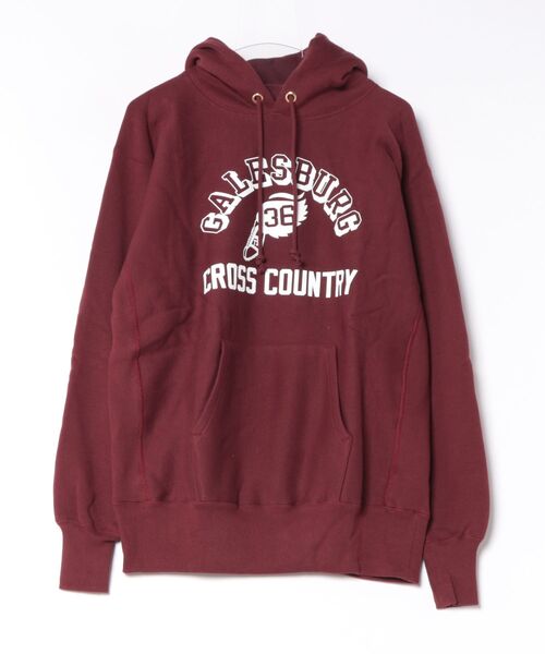 Champion(チャンピオン)の「【Champion】C3-E122 RW HOODED SWEATSHIRT(パーカー・メンズ・ブラック/マルーン/グレー・L/XL)」の3枚目の写真