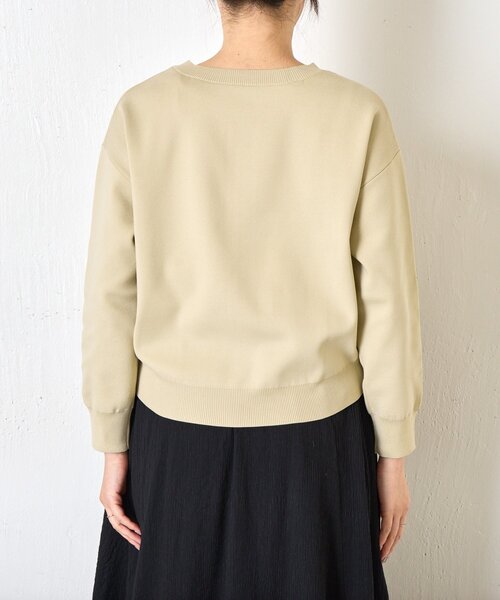 Jena espace merveilleux(ジェナ エスパスメルヴェイユ)の「【ロングシーズン使える】金ボタンクルーニットカーディガン(ニット/セーター・レディース・アイボリー/チャコールグレー/レッド・FREE)」の14枚目の写真