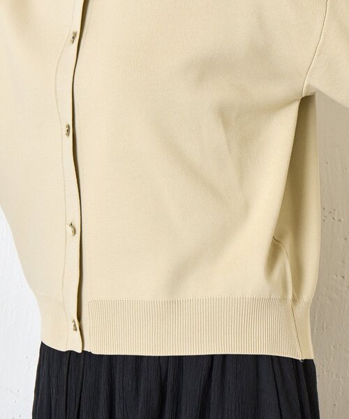 Jena espace merveilleux(ジェナ エスパスメルヴェイユ)の「【ロングシーズン使える】金ボタンクルーニットカーディガン(ニット/セーター・レディース・アイボリー/チャコールグレー/レッド・FREE)」の19枚目の写真
