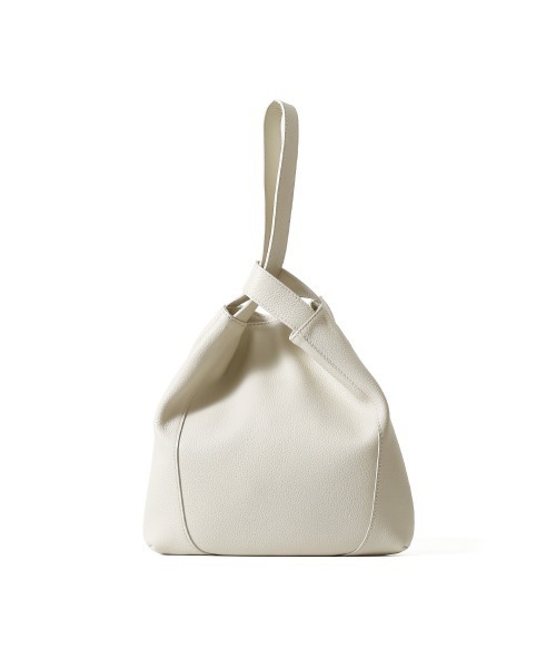 PELLE MORBIDA（ペッレモルビダ）の「Vela（ヴェーラ）VE105ワンハンドルバッグ（ハンドバッグ・レディース・グレイッシュベージュ/アイボリー/ライトブルー/チャコールグレー・FREE）」の2枚目の写真