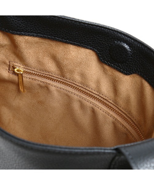 PELLE MORBIDA（ペッレモルビダ）の「Vela（ヴェーラ）VE105ワンハンドルバッグ（ハンドバッグ・レディース・グレイッシュベージュ/アイボリー/ライトブルー/チャコールグレー/ネイビー/ブラック・FREE）」の20枚目の写真
