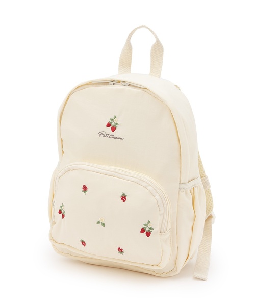 petit main（プティマイン）の「アソートリュック(Sサイズ)（バックパック/リュック・キッズ・ピンク/サックスブルー/アイボリー/ベージュ/チャコール/ネイビー/ライトグリーン・F）」の12枚目の写真