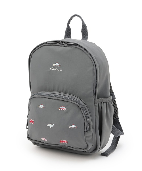 petit main（プティマイン）の「アソートリュック(Sサイズ)（バックパック/リュック・キッズ・ピンク/サックスブルー/アイボリー/ベージュ/チャコール/ネイビー/ライトグリーン・F）」の14枚目の写真