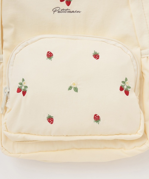 petit main（プティマイン）の「アソートリュック(Sサイズ)（バックパック/リュック・キッズ・ピンク/サックスブルー/アイボリー/ベージュ/チャコール/ネイビー/ライトグリーン・F）」の19枚目の写真