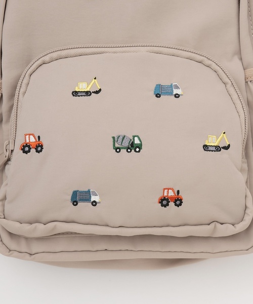 petit main（プティマイン）の「アソートリュック(Sサイズ)（バックパック/リュック・キッズ・ピンク/サックスブルー/アイボリー/ベージュ/チャコール/ネイビー/ライトグリーン・F）」の20枚目の写真