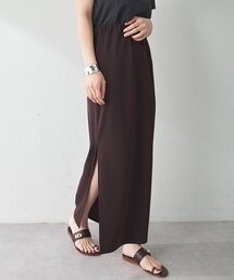 Whim Gazette | カットジョーゼットスリットスカート(スカート)